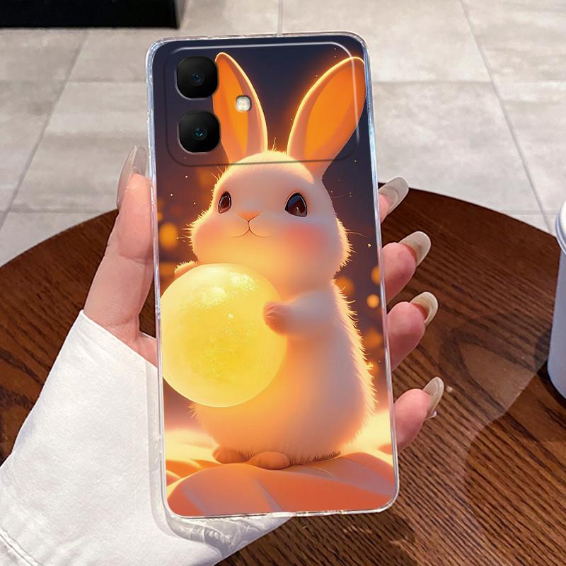 Чехол для Infinix Smart 20 X6840 X6840B Роскошный Дракон Милый Крутой Мальчики Девочки Прозрачный Мягкий силикон ТПУ Чехол для телефона Задняя крышка