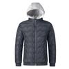 Men's Cotton Coat New Winter Outdoor Windproof and Warm Splicing Hooded Casual Sports Versatile Men's Jacket