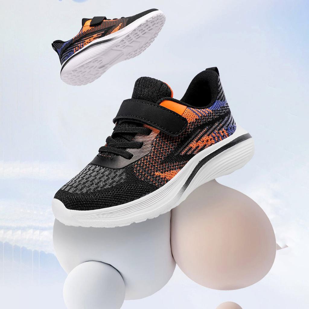 Детская модная спортивная обувь для дома, кроссовки для тренировок, легкие дышащие сетчатые кроссовки для шоссейного бега с толстой подошвой