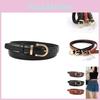 Belt Vintage Leather Women Versatile Decorative Waistband Casual Strap Jeans