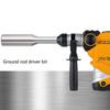 SDS-Max Ground Rod Driver для 5/8-дюймовых и 3/4-дюймовых заземляющих стержней Прочный адаптер для заземляющих стержней Профессиональный хвостовик-конвертер дрели