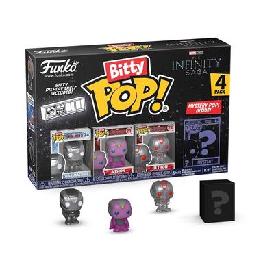 Funko Bitty POP! Marvel Мстители Железный Человек Набор из 4 Фигурок