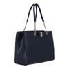 Salvatore Ferragamo Vara Bow Smooth Leather Shoulder Bag Navy