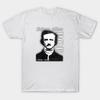 T Shirt Women Edgar Allan Poe Harajuku Print Kawaii Tshirt Summer Short Sleeve Female T-Shirt Top Tee
