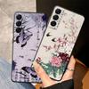 Ретро Чехол-бабочка для Samsung Galaxy A05 A57 A15 A73 A51 A25 A16 A06 A53 A17 A55 A52 A36 A23 A37 Чехол для телефона A70 A12 A13 A50