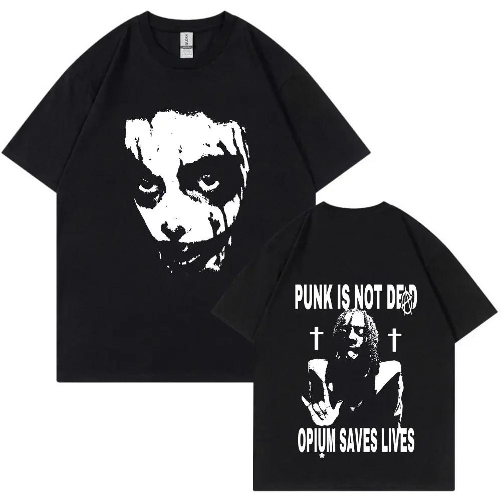 Rapper Playboi Carti Antagonist Tour Tshirt 2023 Concert Fans T Shirt Unisexs Fashion Hip Hop Short Sleeve Oversized Tshirts Bla