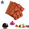 DIY 3D Ball Round Half Sphere Silicone Molds for Baking Pudding Mousse Chocolate Cake Decoration Mold Kitchen Accessories Tools