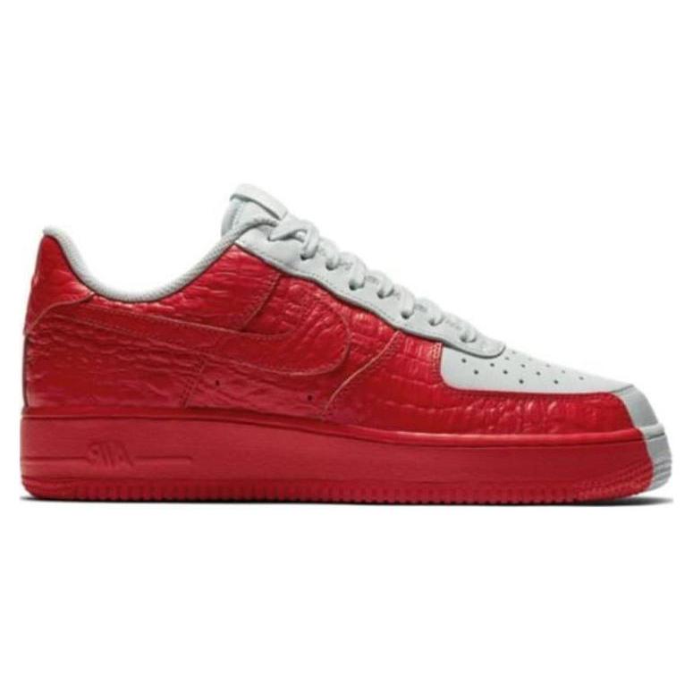 Nike Air Force 1 Low Split Серый Красный 905345-005