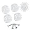 Mirror Wall Hanging Fixing Kit Glass Bracket Mirror