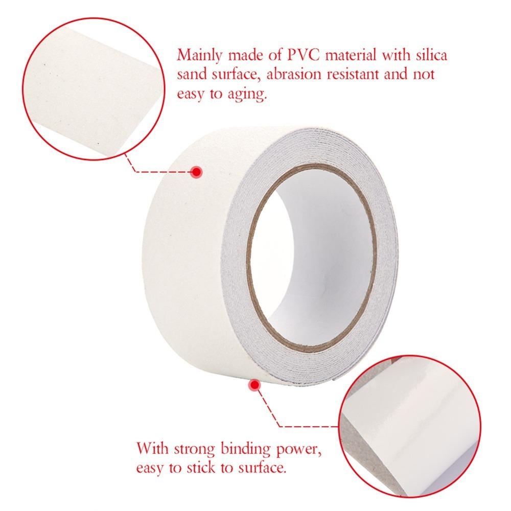 PVC Anti Slip Tape Abrasive Stair Grip Tape Durable Non-Slip Tape  Stairs and Step Safety