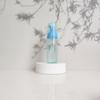 60ml Portable Transparent Green Facial Cleanser Foaming Bottle