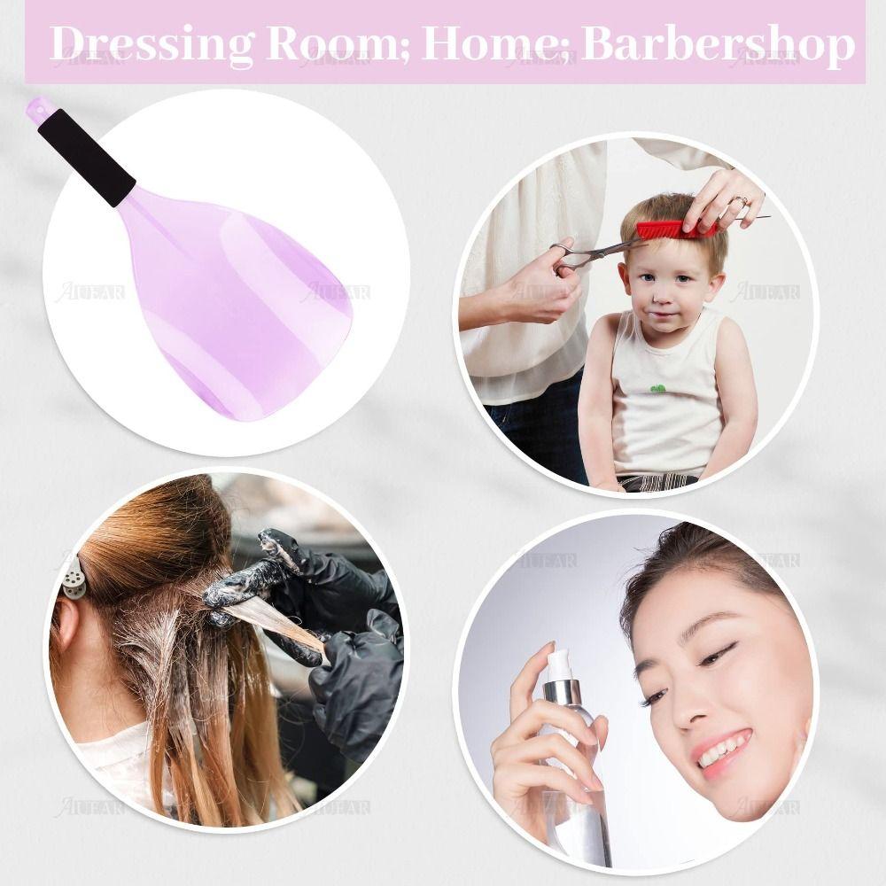 Lightweight Barber Salon Shield Reusable Makeup Protector Hairdressing Protector Hairdressing