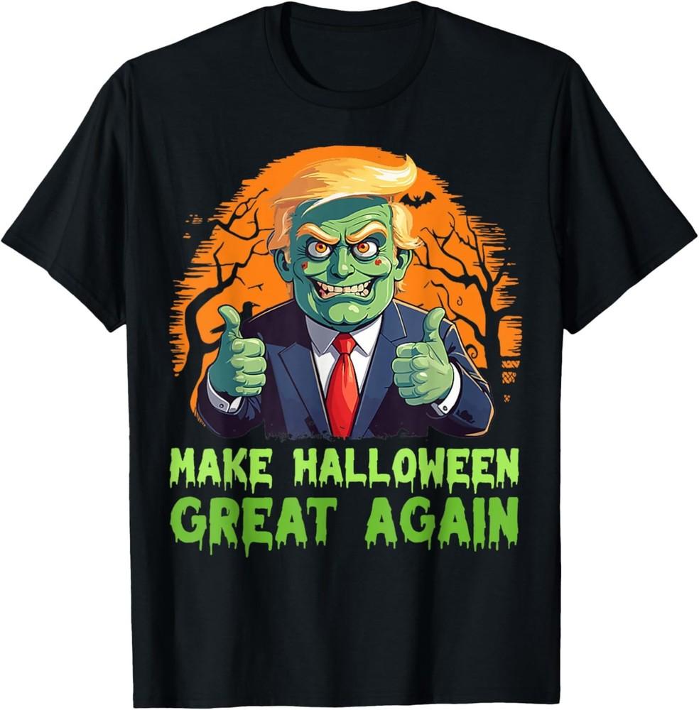 Donald Trump Zombie Make Halloween Great Again Trump Costume T-Shirt Unisex T-Shirt