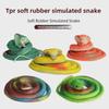 Best-Selling Realistic Rubber Snake Prank Prop: Soft, Scary Fake Cobra Model for Gag Gifts