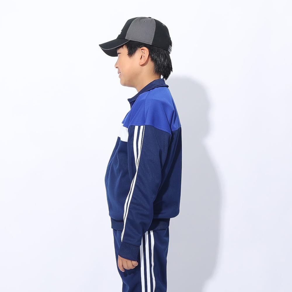 Adidas Essentials TIB Размер Темно-синий Размер 160 Детская разминочная куртка, Унисекс, JSY39, (IS5172),