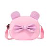 Single Shoulder Childrens Bag Shining Bow Designble For Girls Daily Purse Casual