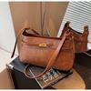 Сумка-мессенджер для женщин, большая вместимость, 2024, новая осенне-зимняя повседневная сумка-мессенджер высокого класса в стиле ретро