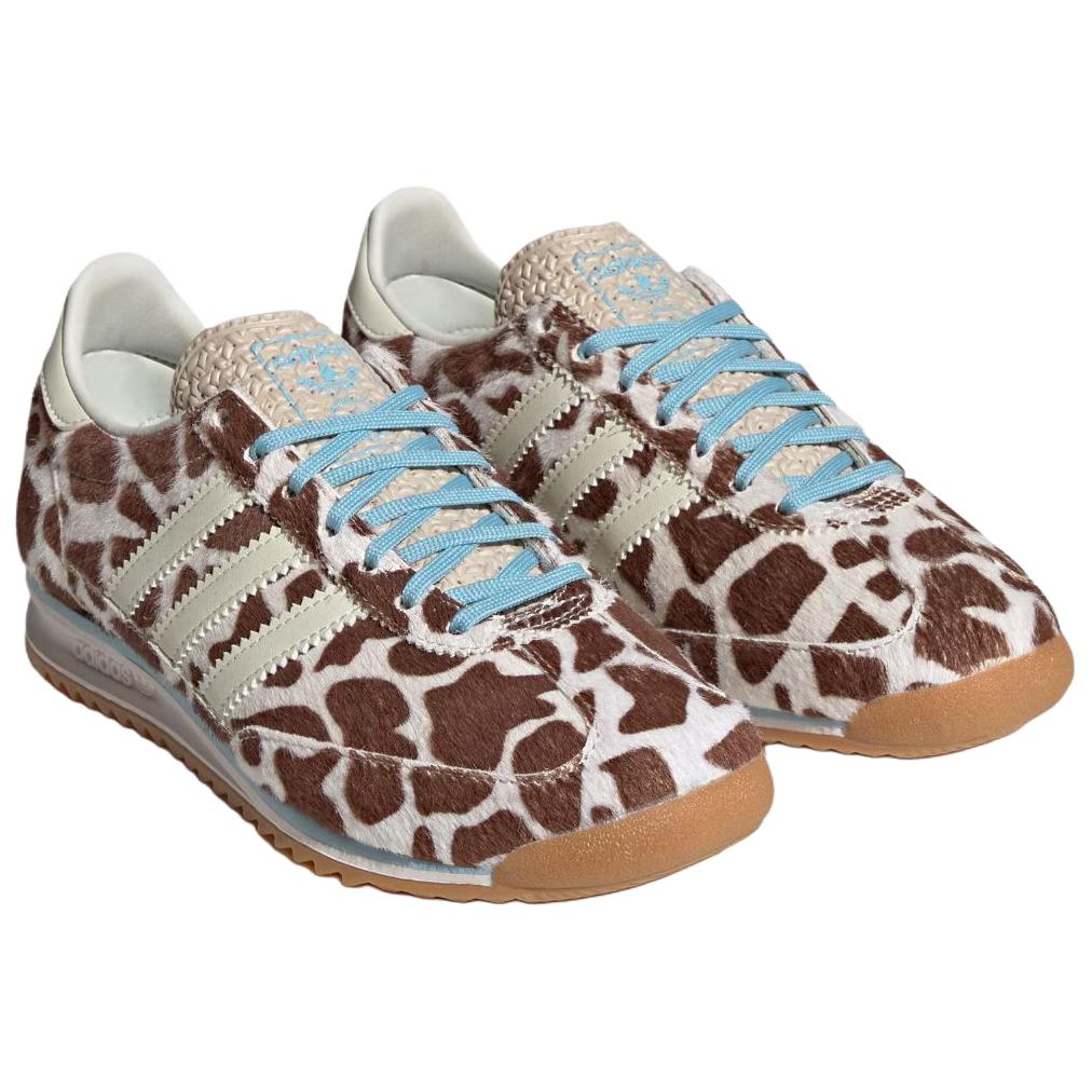 Adidas SL 72 OG Хрустальный Лен Слоновая Кость Белый Женские Кроссовки Коричневый KH8967