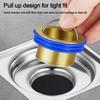 Dectable Shower Floor Drain Anti-odor Drain Filter Plug Useful Sink Strainer  Bathroom Supplies
