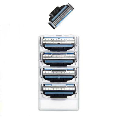Мужские кассеты для бритья с 3 лезвиями, 4 шт., картридж для бритья