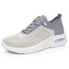 Fashion 2025Lace-up Casual Women's Shoes Non Slip Soft Soled Sports Shoes Women Breathable Mesh Height Increase Vulcanize Shoes