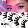Band Handmade Craft Thick Long Wispy Fluffy 3D Faux Mink Eyelashes False Eyelashes Thai Eyelashes