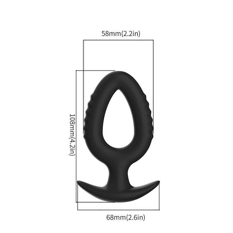 Набор анальных пробок из мягкого силикона 3 размеров – Эргономичный стимулятор и дилататор для женщин, Массажер для анального удовольствия