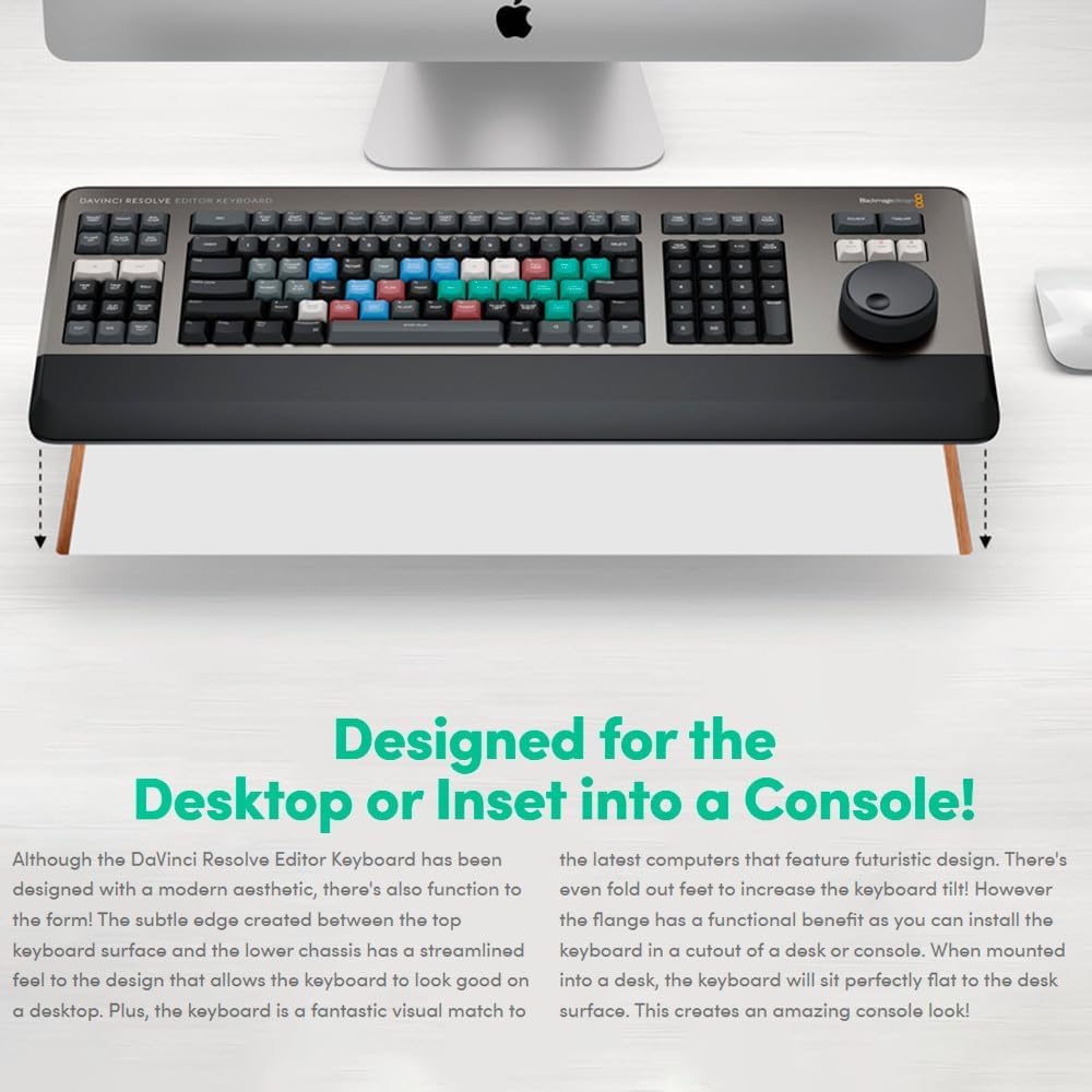 Blackmagic Design Клавиатура для монтажа Blackmagic Design DaVinci Resolve [Товар]