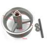 front90/65-6.5 and rear110/50-6.5  Aluminum Wheel hub,Sprocket,Brake disc Axle bearing fits 49cc Mini Dirt Bike e Scooter Moto