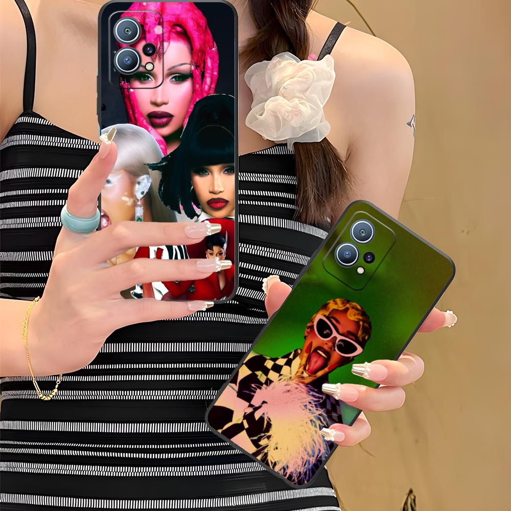Матовый ТПУ чехол для мобильного телефона Cardi B для Huawei P60 P50 P40 P30 P20 P10 P9 P8 Pro Lite Plus Красочная печатная крышка