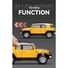 1/24 Toyota FJ Cruiser Внедорожник Сплав Модель автомобиля Литые Металлические Внедорожники Модель автомобиля Симуляция Звук Свет Детские Игрушки Подарок