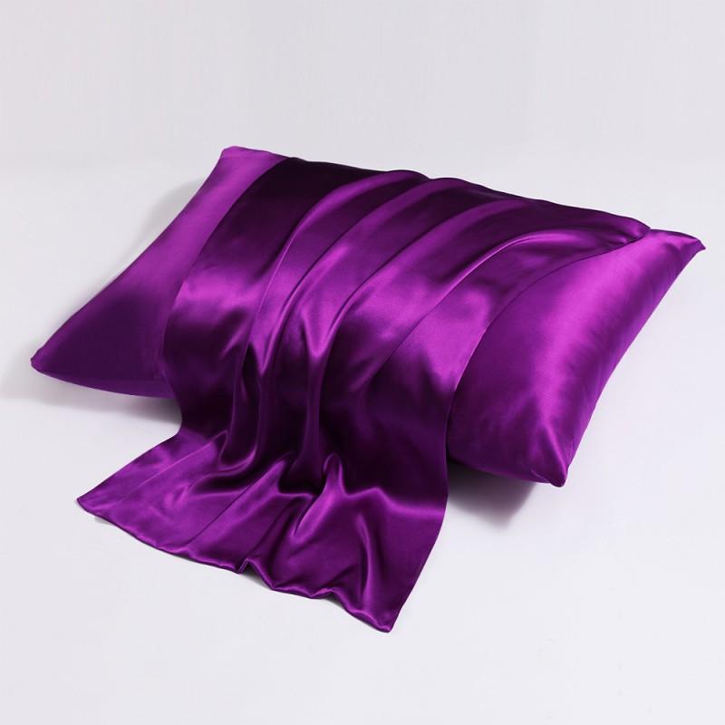 100% Pure Mulberry Silk Pillowcase 16 Momme Double-Sided Envelope Style Bedding Comfort