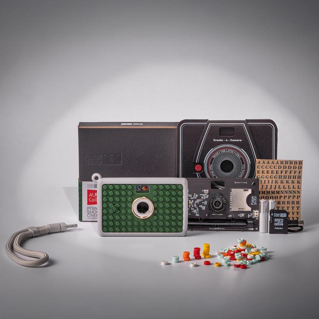 Papershoot Aura Bricks Набор камер Серия Bricks Чехол для корпуса камеры Зеленая роща (Аура + Набор)