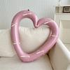 Valentine's Days Wedding Party Decoration Photo Props 40inch Love Heart Aluminium Film Balloon With Bowknot Helium Balloon