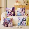 Аниме Nekopara Наволочка Квадратная Подушка Спальня Диван Отдых Комфорт Подушка Автомобиль Домашний Декор