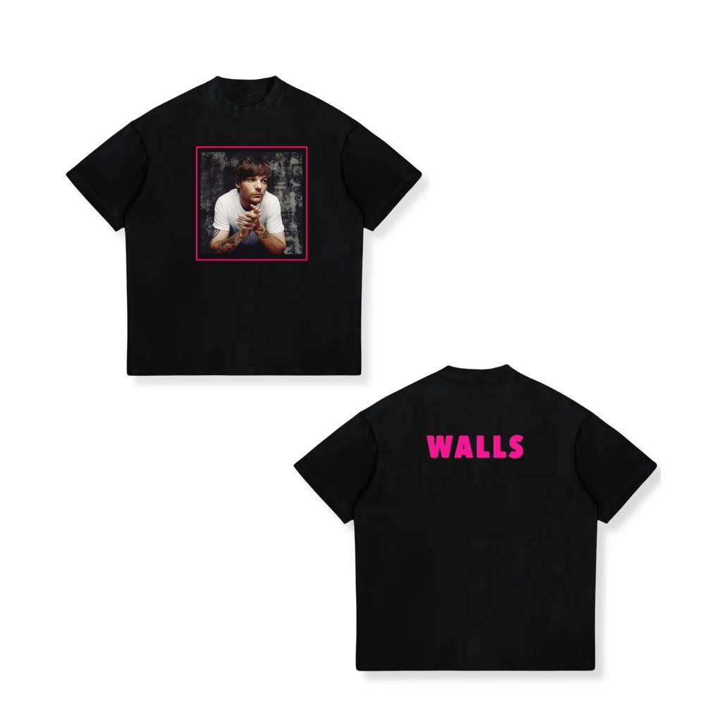 Louis Tomlinson Lemonade Tour Harajuku Vintage Unisex and Women 2025 Summer Pure Cotton 100 Printed Loose Casual Tshirt
