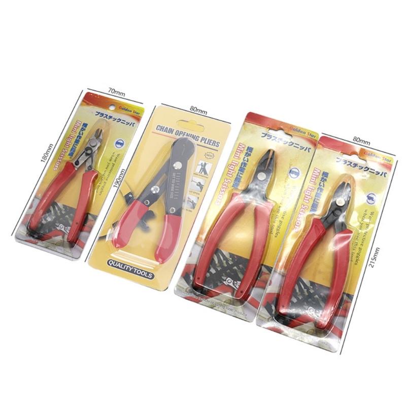 Oblique Wire Cutter and Stripper Effortless Cutting for Electronic Wires and Plastic Boards Cutting Tool