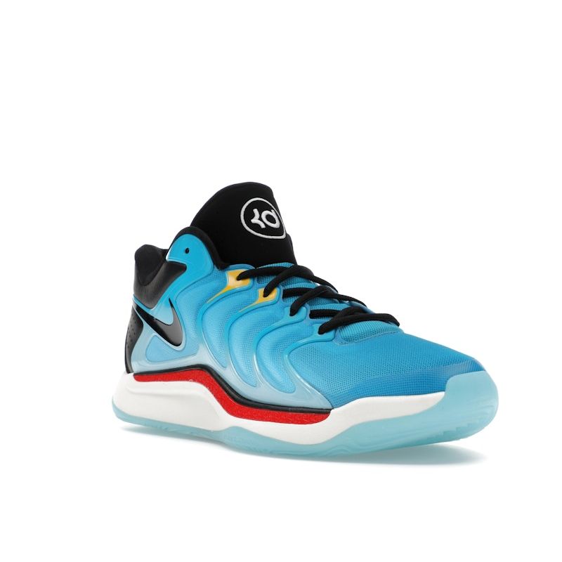 Nike KD 17 N7 Men Sneakers Blue Dark-Turquoise Black HJ9090-488