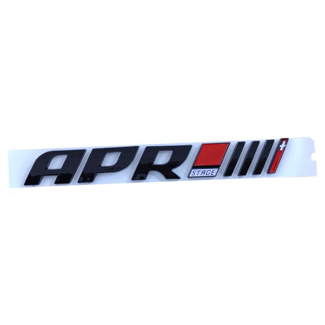 txbng3 3d ABS Logo APR Emblem Letters Car Trunk Badge Decal APR Sticker Accessories
