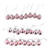 24PCS Christmas  for Pink Ball Ornaments Tree Decorations for Holiday Wedding Party