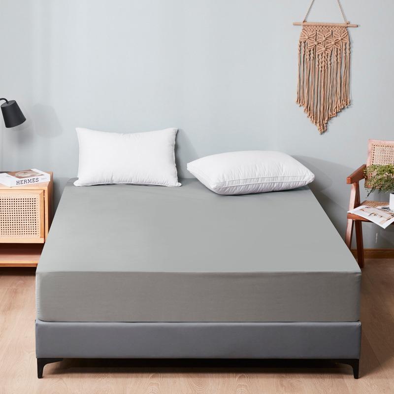 2026 НОВЫЙ Водонепроницаемый Наматрасник Однотонный Защитник Простынь на Резинке Защита от Пыли Клещей и Бактерий Постельное Белье с Резинкой