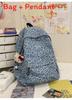 Style Leopard Print Backpack For School Girls With Canvas And Laptop Pocket