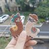 Милые мультяшные альпаки, вышитые тканевые наклейки, Декоративные наклейки, Очень подходят для украшения одежды, обуви, шляп, пальто, шарфов, рюкзаков