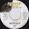 7inch Record CHICO / SPLINTS - Wah She Can Do / Play Di Ginal NONE Pretty Boy Reco 2000 Jamaica Reggae, Ska & Dub Used