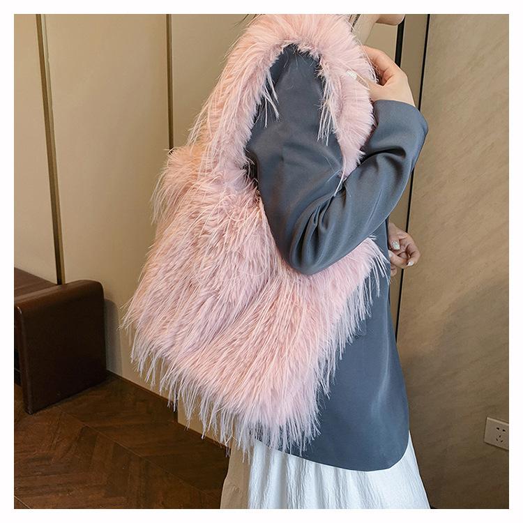 Новая модная сумка через плечо на осень и зиму, вместительная сумка через плечо, сумка для волос в иностранном стиле, сумка для поездок на работу, мягкая женская сумка