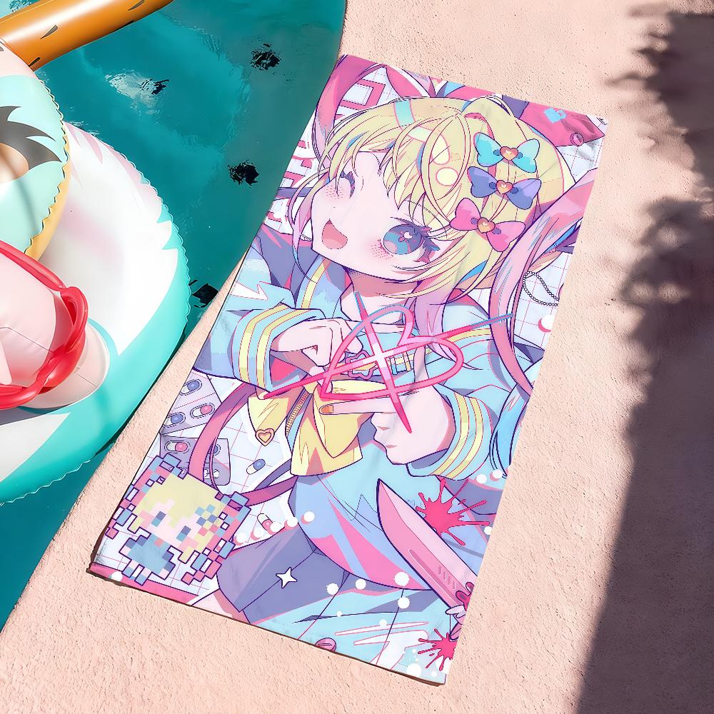 Игра N-нуждающийся стример O-перегрузка Amechan Полотенце Полотенца Для пляжей Йога-студий Спортзалов Горячих источников Бассейнов И пикников