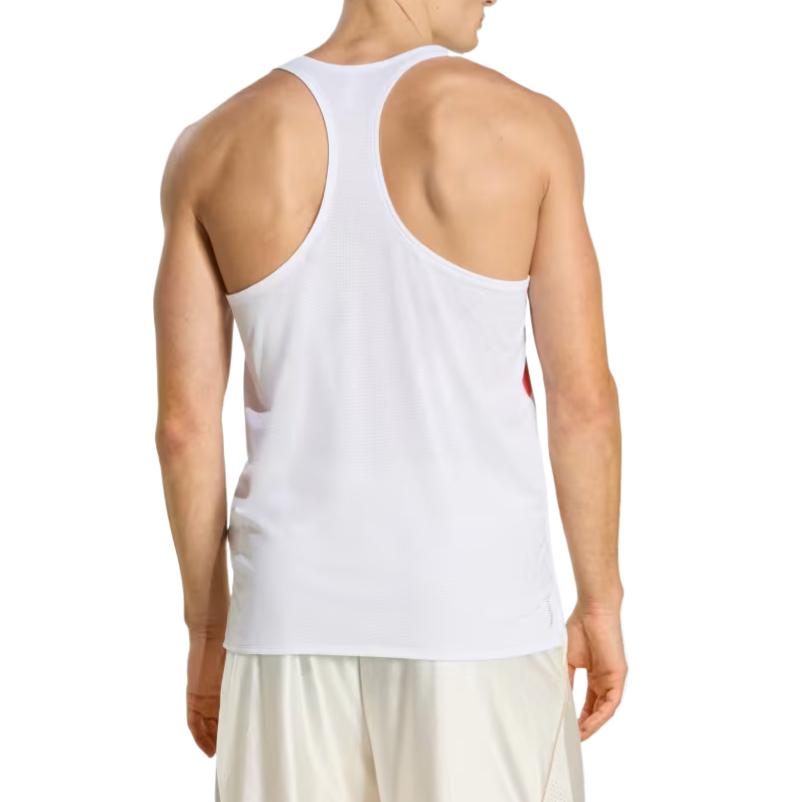 adidas Мужская майка для бега с открытой спиной, быстросохнущая, JY8624