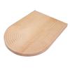Wooden Bread Tray Natural Safe Multifunction Bread Dessert Tray for Home KitchenOval