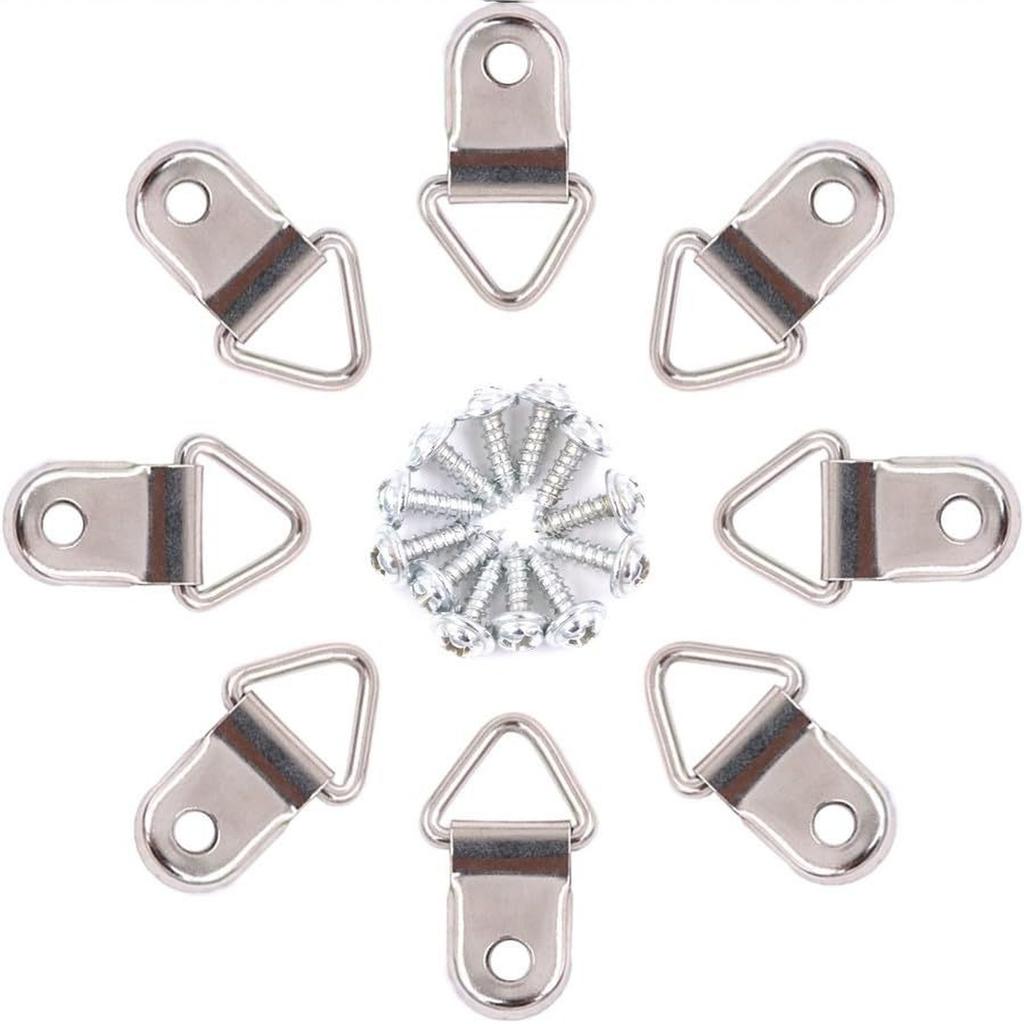 Металлическая фоторамка Настенное крепление Крючок для подвешивания Подвесное кольцо Рамка для зеркала Настенные крючки Вешалки С винтами