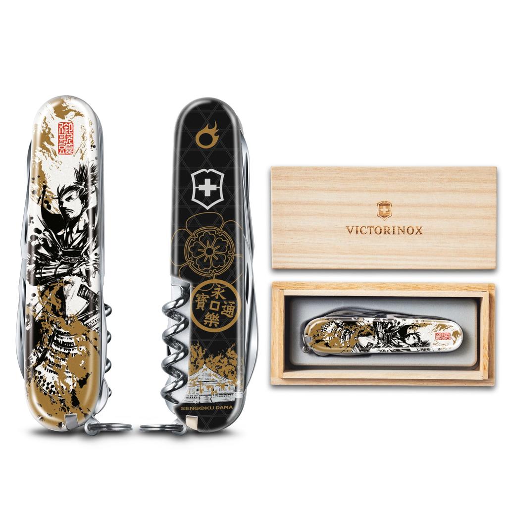 VICTORINOX Sengoku Sumie Climber Коллекция Ода Нобунага многофункциональный инструмент в специальной коробке из павловнии оригинал 1.3703.7-X8
